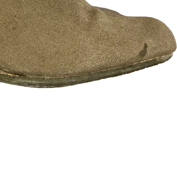 Elle Knee High Gray Faux Leather Boots Size 10 - Picture 8 of 13